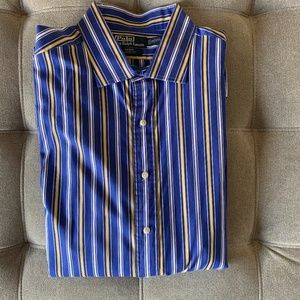 Polo by Ralph Lauren button down shirt Men's XXL stripes